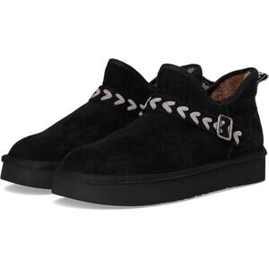 Blowfish Malibu Mokolo Ankle Bootie Faux Suede Cozy Winter Comfort Casual Sz 8M